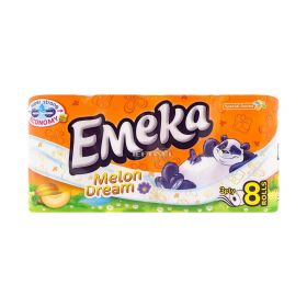 Hârtie igienică 3 straturi Emeka Melon Dream - 8role