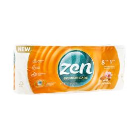 Hârtie igienică Zen Almond Touch 3 straturi - 8role