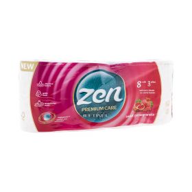 Hârtie igienică Zen Sweet Pomegranate 3 straturi - 8role