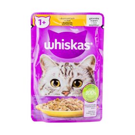 Hrană umedă cu pui pentru pisici Whiskas 1+ - 85gr