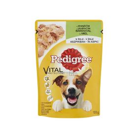 Hrană umedă pentru câini adulți Pedigree cu miel - 100gr