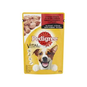 Hrană umedă pentru câini Pedigree cu vită și miel - 100gr