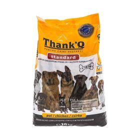 Hrana uscată cu pui pentru câini ThankQ - 10kg