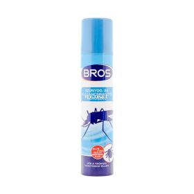 Insecticid spray împotriva tânțarilor și căpușelor BROS - 90ml