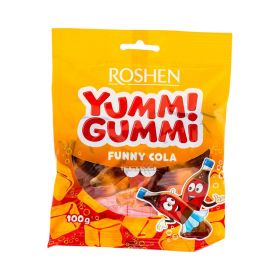 Jeleuri Roshen Yummi Gummi Funny Cola - 100gr