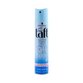 Lac fixativ de păr Taft Pure Performance Ultra strong nr. 4 - 250ml