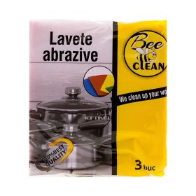 Lavete abrazive Bee Clean - 3buc