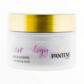 Mască de păr Pantene Hair Biology Grey & Glowing - 160ml