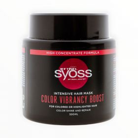Mască de păr Syoss Color Vibrancy Boost - 500ml