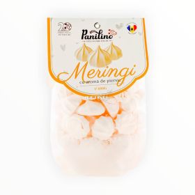 Meringi cu aromă de piersici Panilino - 100gr