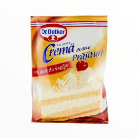 Mix pentru cremă pentru prăjituri cu gust de vanilie Dr. Oetker - 50gr