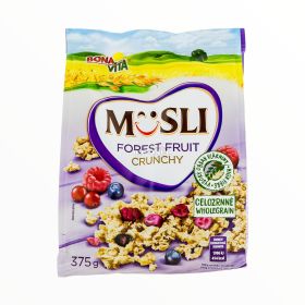 Musli crocant cu fructe Bona Vita Forest Fruit & Crunchy - 375gr