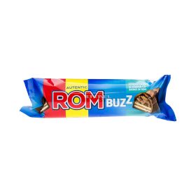 Napolitane Rom Buzz cremă aromă de rom învelit cu ciocolată - 50gr
