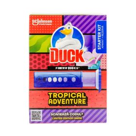 Odorizant toelată WC Duck Fresh Discs Tropical Adventure - 6buc