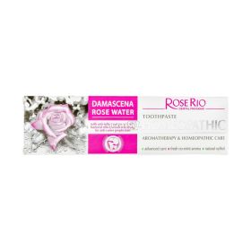 Pastă de dinți homeopatic Rose Rio Apă trandafir de damasc - 65ml