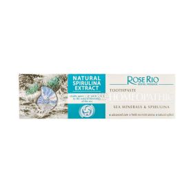 Pastă de dinți homeopatic Rose Rio Minerale marine și Spirulină - 65ml