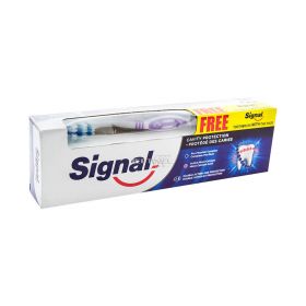 Pastă de dinți și periuță Signal Cavity Protection - 100ml