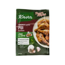 Pungă magică pentru pui cu usturoi și pungă la cuptor Knorr - 30gr