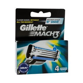 Rezervă pentru aparat de ras Gillette Mach3 - 4buc