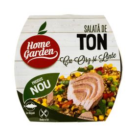 Salată de ton cu orz și linte Home Garden - 160gr
