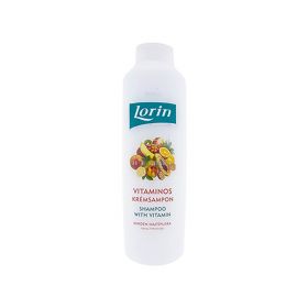 Șampon de păr cremă Lorin cu vitamine - 1L