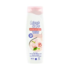 Șampon de păr Wash&Go Apă de trandafir - 360ml