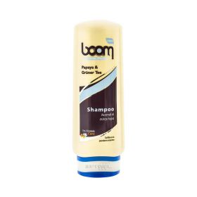 Șampon pentru păr normal și gras Boom Papaya și Ceai verde - 300ml