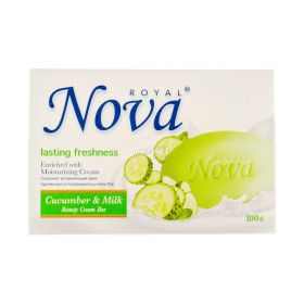 Săpun solid Royal Nova Lasting Freshness Castraveți și lapte - 100gr