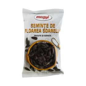 Semințe negre de floarea soarelui prăjite și sărate Mogyi - 200gr