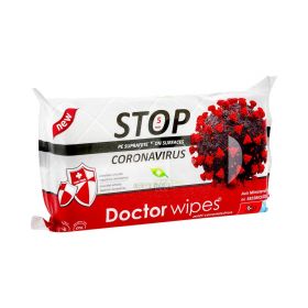 Șervețele umede Doctor Wipe's STOP Coronavirus - 36buc