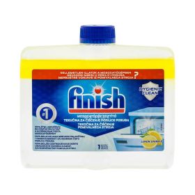 Soluție de curățat mașina de spălat vase Finish Lemon Sparkle - 250ml