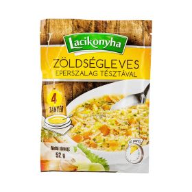 Supă instant de legume cu tăiței Lacikonyha - 52gr