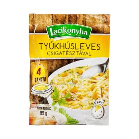 Supă instant de pui cu melcișori Lacikonyha - 55gr